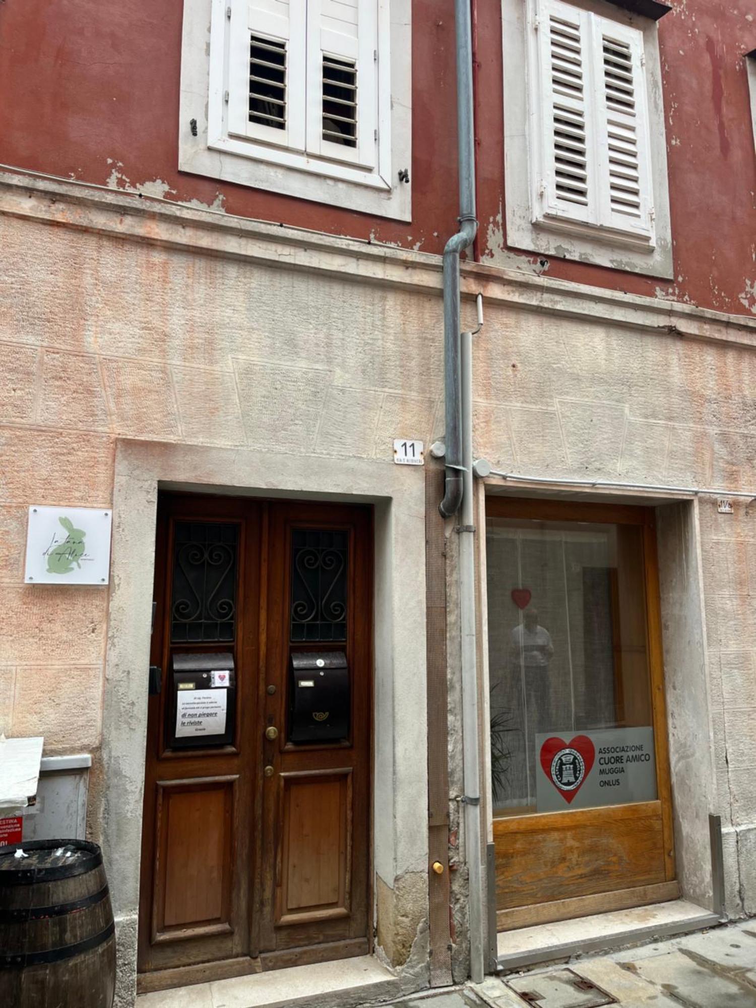 Apartmán La Tana Di Alice Múggia Exteriér fotografie